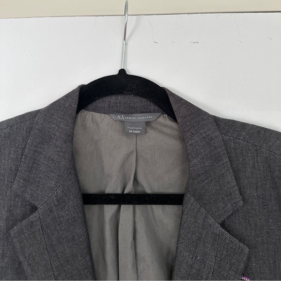 Armani Exchange Gray Blazer - Picture 2 of 2